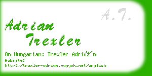 adrian trexler business card